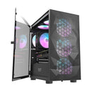 Darkflash DLM 21 Mesh MATX PC Gaming Case (Black) - DataBlitz