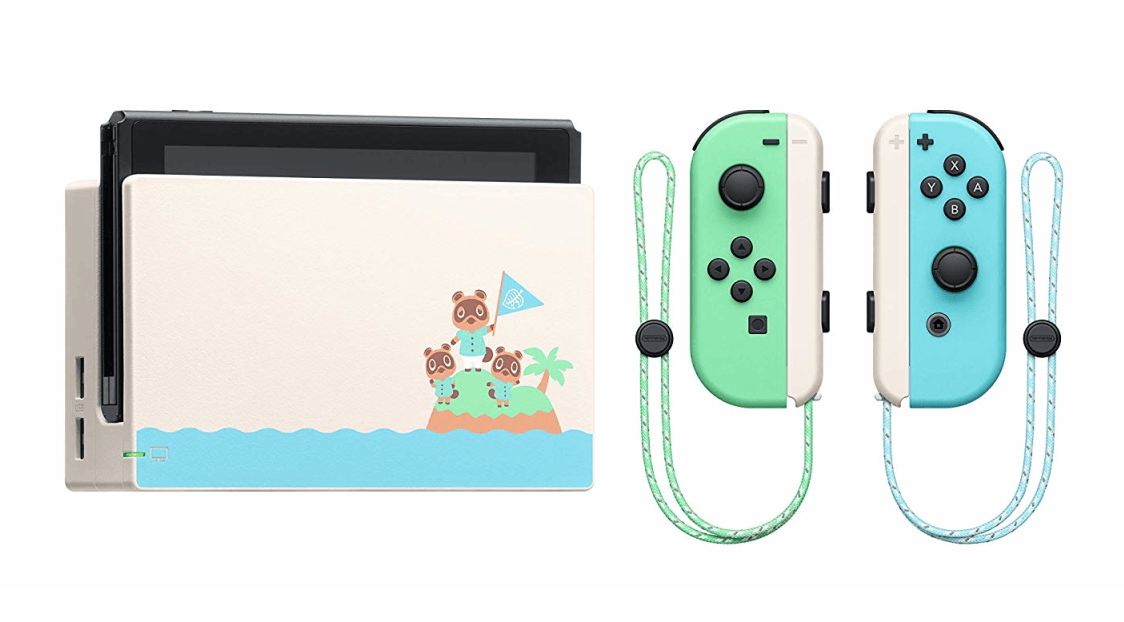 NINTENDO SWITCH CONSOLE ANIMAL CROSSING NEW HORIZONS SE + IPEGA 18 IN 1 SUPER KIT FOR N-SWITCH (PG-9182) BUNDLE - DataBlitz