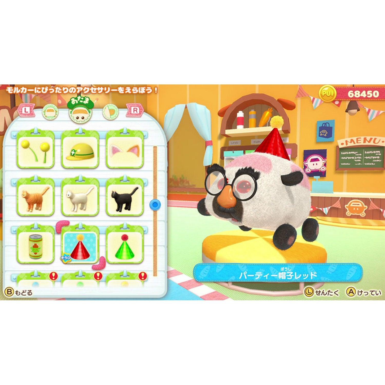 Nintendo Switch Pui Pui Molcar Lets! Molcar Party!
