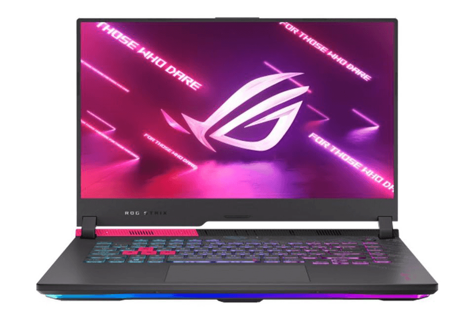ASUS ROG STRIX G15 G513QC-HN164T GAMING LAPTOP (ELECTRO PUNK) | 15" FHD | Ryzen™ 9 5900HX | 8GB DDR4 | 512GB SSD | RTX 3050 | WIN10 + ROG RANGER BACKPACK + ROG IMPACT II GAMING MOUSE + ROG SHEATH GAMING MOUSEPAD - DataBlitz