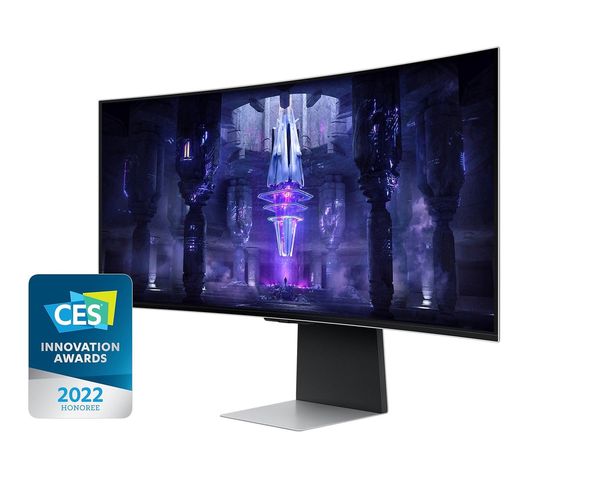 Samsung Odyssey OLED G8 LS34BG850SEXXP 34-INCH 0.1MS 175HZ Ultra WQHD Smart Curved Gaming Monitor (Silver) - DataBlitz