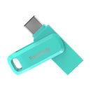 SANDISK ULTRA DUAL DRIVE GO USB 3.1 TYPE-C 512GB FLASH DRIVE (GREEN) - DataBlitz