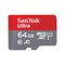 Sandisk Ultra MICROSDXC UHS-1 Card Class 10 A1 (140MB/S) 64GB - DataBlitz