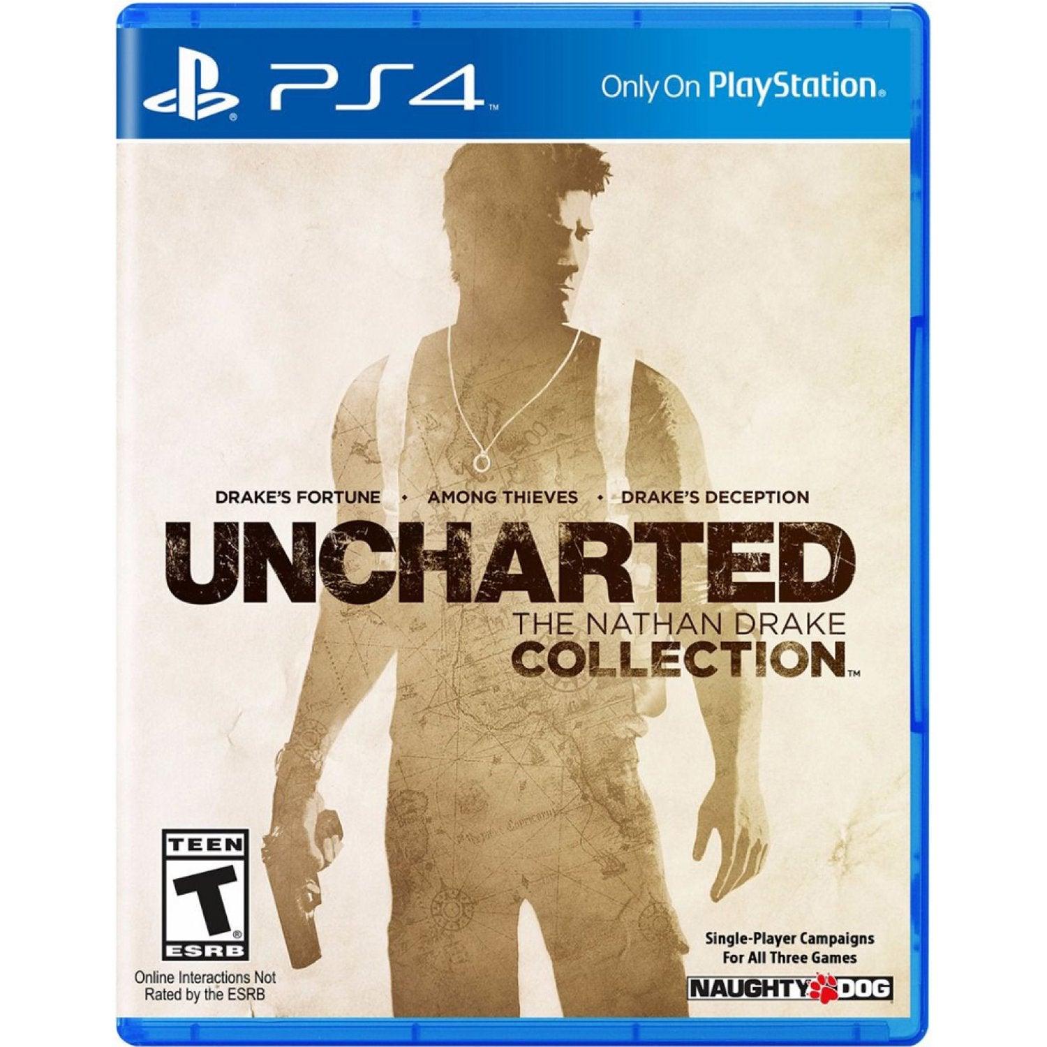 PS4 UNCHARTED THE NATHAN DRAKE COLLECTION PLAYSTATION HITS - DataBlitz
