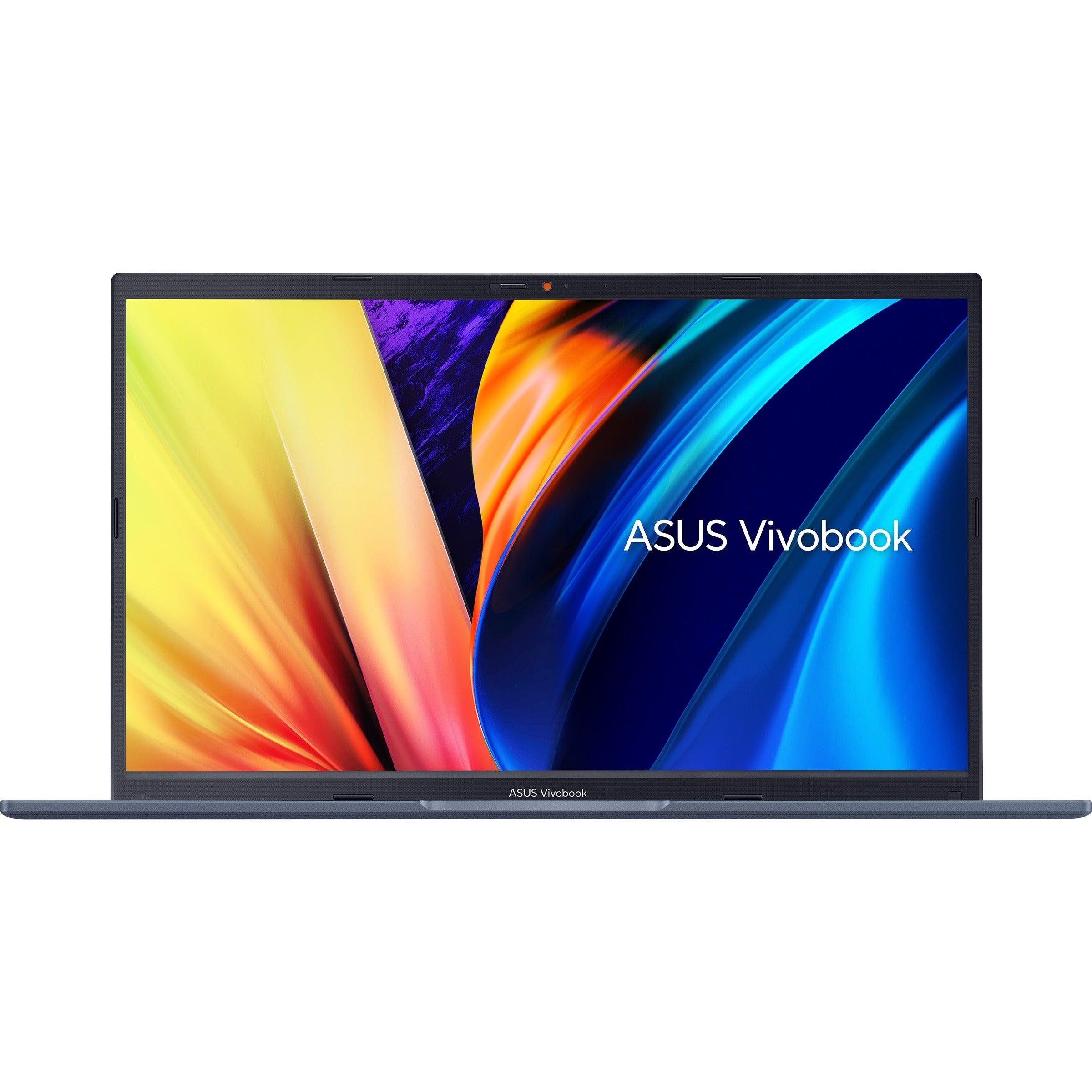Asus Vivobook 15 X1502ZA-BQ167WS Laptop (Quiet Blue) | 15.6" FHD | i7-1260P | 8GB DDR4 | 512 GB SSD | Intel® UHD Graphics | Windows 11 Home | MS Office Home & Student 2021 | Asus BP1504 Casual Backpack - DataBlitz