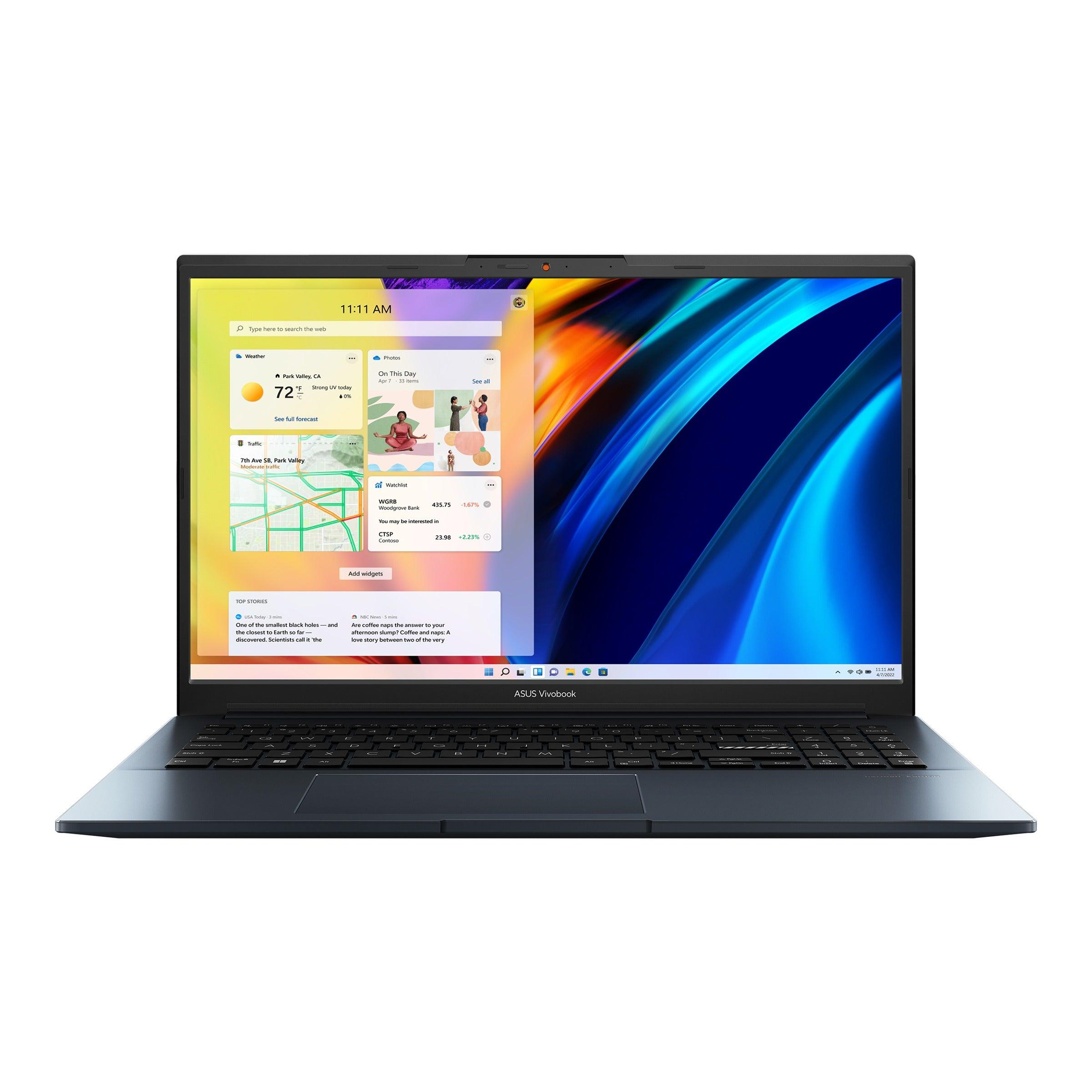 Asus Vivobook Pro 15 Oled K6500ZE-MA111WS Laptop (Quiet Blue) | 15.6” 2.8K | i7-12650H | 16 GB RAM | 512 GB SSD | NVIDIA® GeForce® RTX™ 3050 Ti | Windows 11 Home | MS Office Home & Student 2021 | Asus BP1504 Casual Backpack - DataBlitz