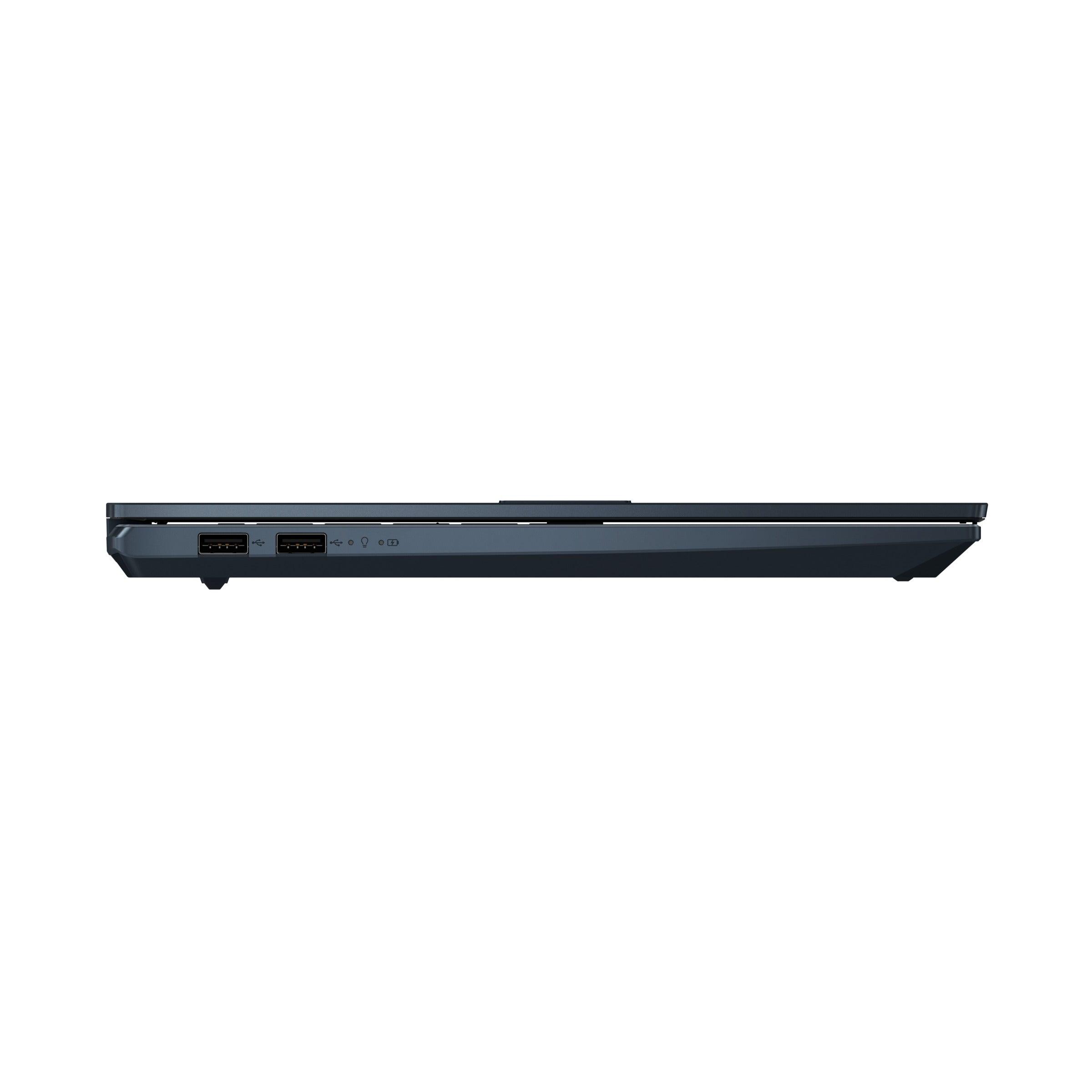 Asus Vivobook Pro 15 Oled K6500ZE-MA111WS Laptop (Quiet Blue) | 15.6” 2.8K | i7-12650H | 16 GB RAM | 512 GB SSD | NVIDIA® GeForce® RTX™ 3050 Ti | Windows 11 Home | MS Office Home & Student 2021 | Asus BP1504 Casual Backpack - DataBlitz
