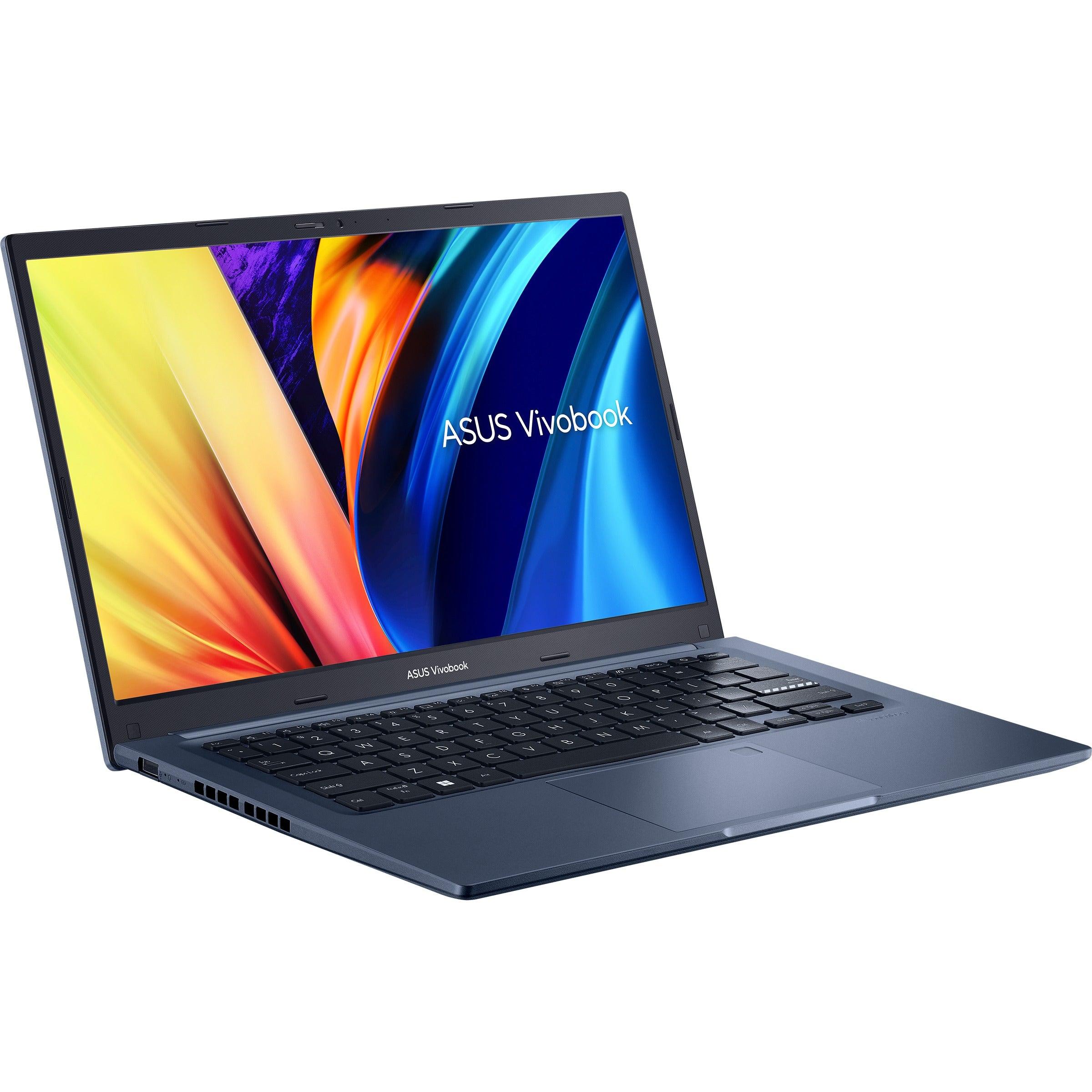 Asus Vivobook 14 X1402ZA-EK546WS Laptop (Quiet Blue) | 14” FHD (1920 x 1080) | i3-1220P | 8 GB RAM DDR4 | 512 GB SSD | Intel UHD Graphics | Windows 11 Home | MS Office Home & Student 2021 | ASUS BP1504 Casual Backpack - DataBlitz