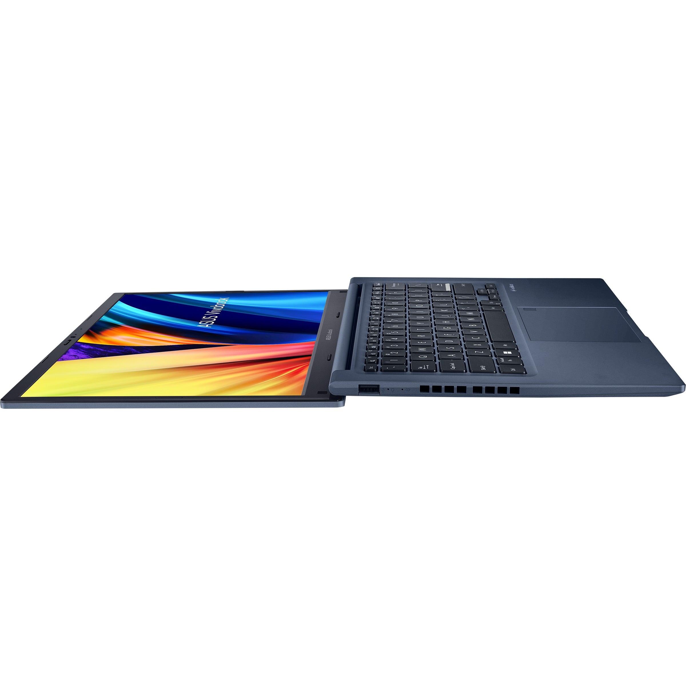 ASUS Vivobook 14 X1402ZA-EB136WS Laptop (Quiet Blue) |14” FHD | i5-1240P | 8 GB RAM DDR4 | 512 GB SSD | UHD Graphics | Windows 11 Home | MS Office Home & Student 2021 | ASUS BP1504 Casual Backpack - DataBlitz