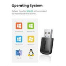 UGREEN AC650 11AC Dual-Band Wireless USB Adapter 10cm (Gray) (CM448/20204) - DataBlitz