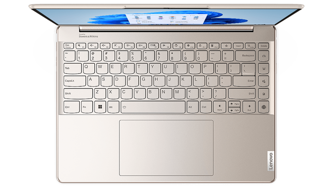 Lenovo Yoga 9I X70 82LU003LPH Laptop (Oatmeal) | 14” 2.8K OLED | i7-1260P | 16GB LPDDR5 RAM | 1TB M.2 SSD | Intel Iris Xe Graphics | Windows 11 Home | Lenovo Yoga Sleeve | Digital Pen - DataBlitz