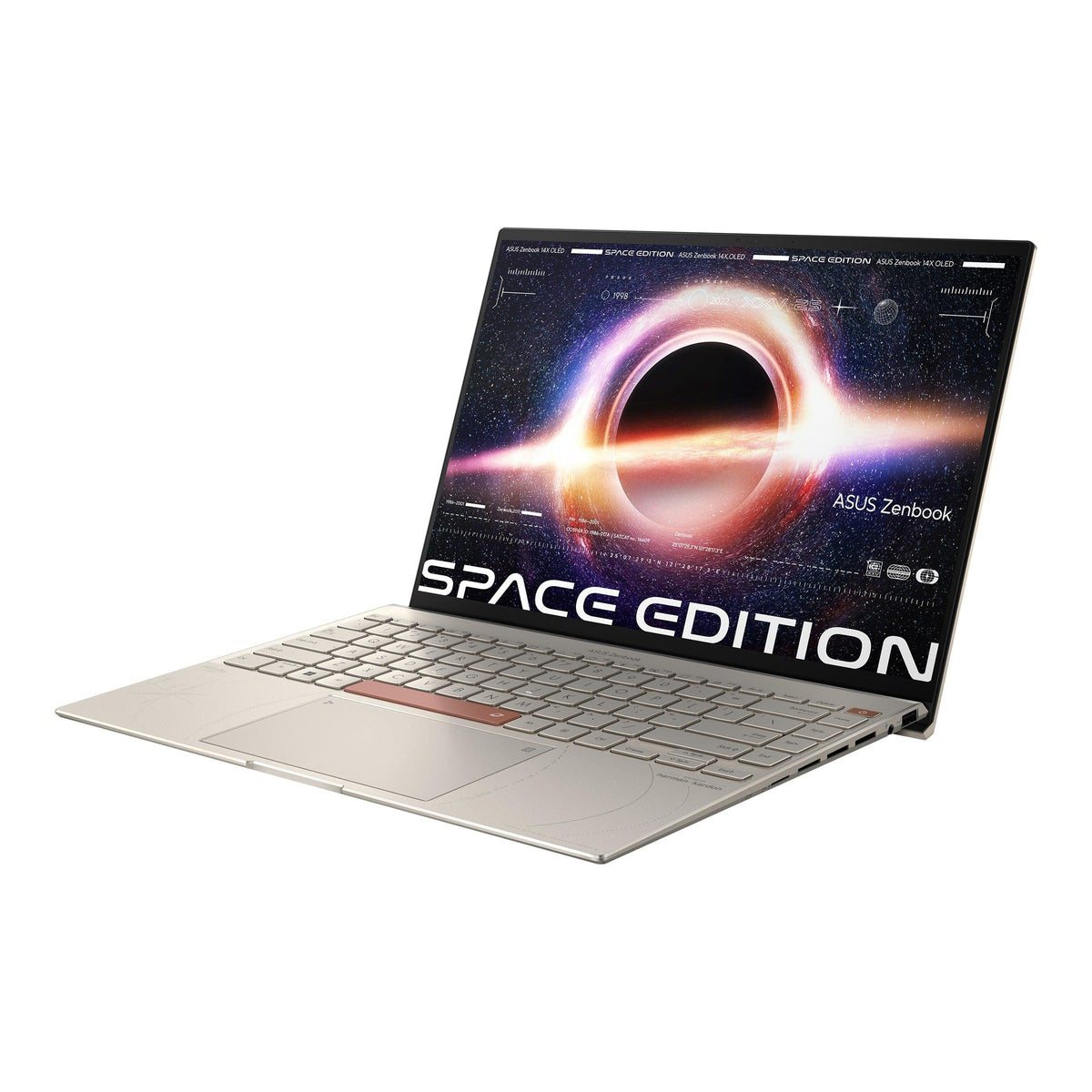 ASUS Zenbook 14X Space Edition UX5401ZAS-KN072WS Convertible Laptop (Zero-g Titanium) | 14” 2.8K Oled | i5-12500H | 16GB LPDDR5 | 512 GB SSD | Iris Xᵉ Graphics | Windows 11 Home | MS Office H&S 2021 | ASUS BP1504 Backpack - DataBlitz