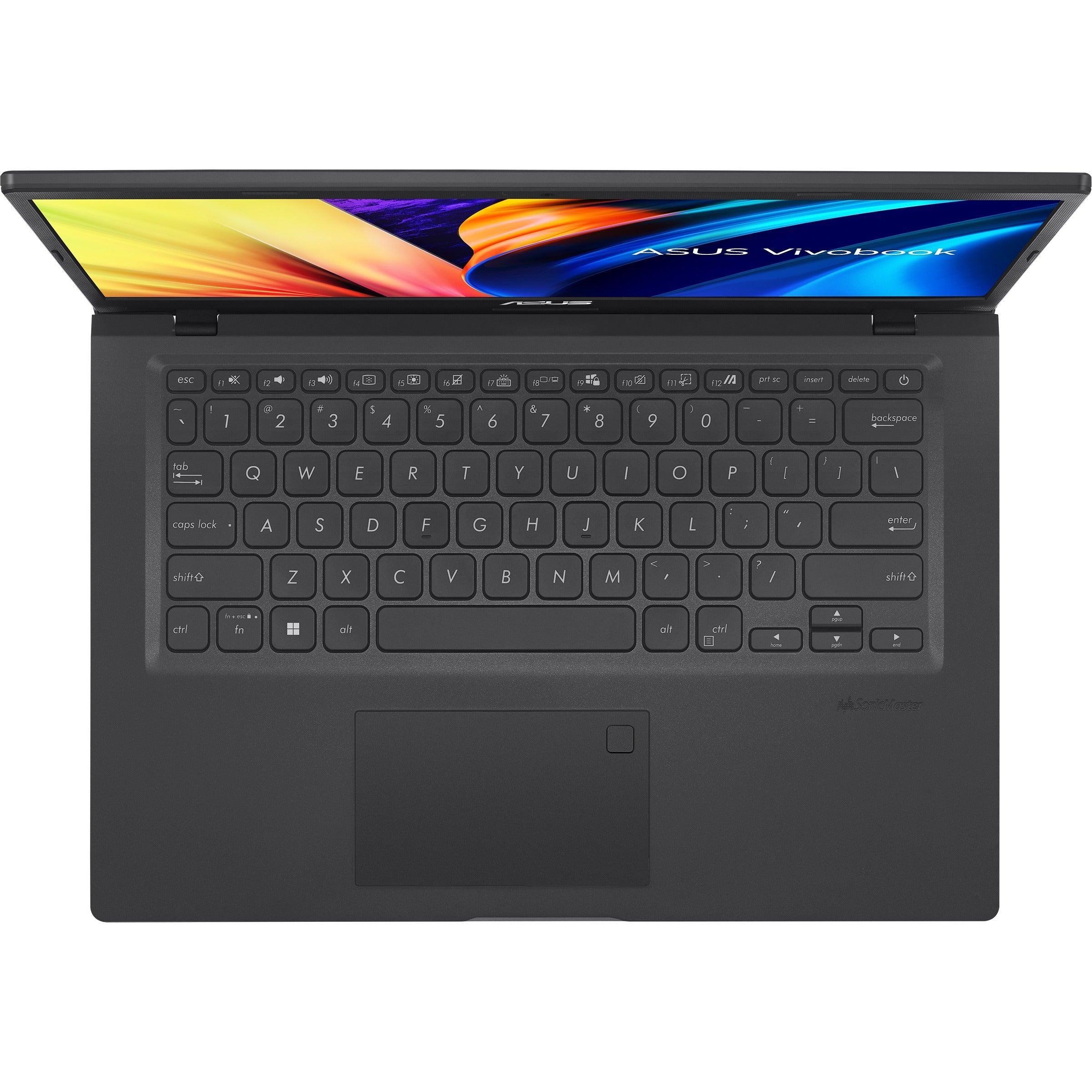 Asus Vivobook 14 X1400EA-EB1943WS Laptop (Indie Black) | 14” (1920 x 1080) FHD | i7-1165G7 | 8GB RAM | 512GB SSD | Intel Iris Xᵉ Graphics | Windows 11 Home | MS Office Home & Student 2021 | Asus BP1504 Casual Backpack - DataBlitz