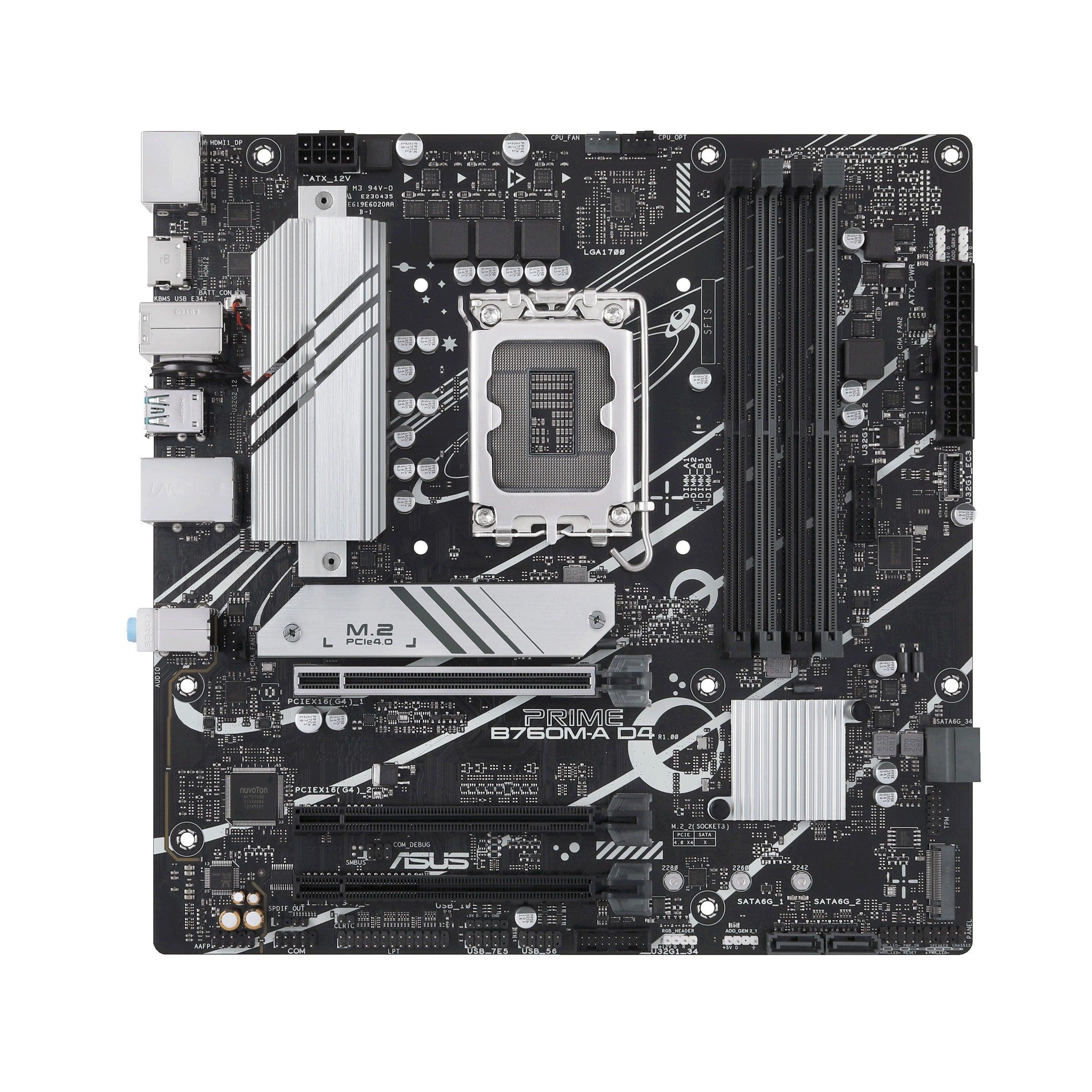 Asus Prime B760M-A D4 Motherboard - DataBlitz