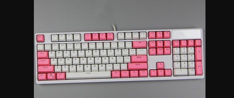 104 Doubleshot OEM PBT Keycaps (Valentines Day) - DataBlitz