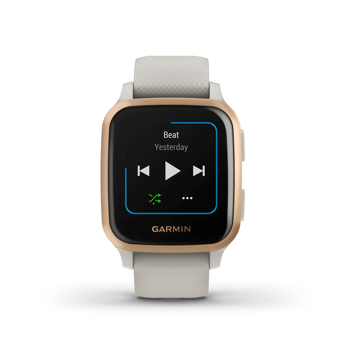 GARMIN VENU SQ MUSIC EDITION SMARTWATCH (LIGHT SAND/ROSE GOLD) (010-02426-81) - DataBlitz