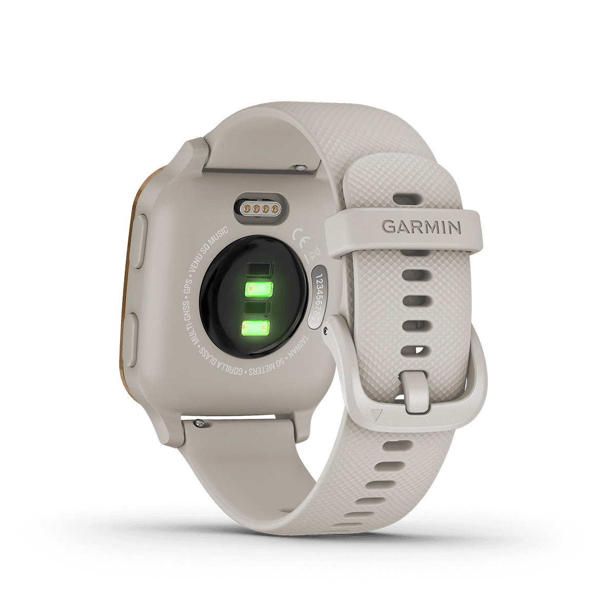 GARMIN VENU SQ MUSIC EDITION SMARTWATCH (LIGHT SAND/ROSE GOLD) (010-02426-81) - DataBlitz
