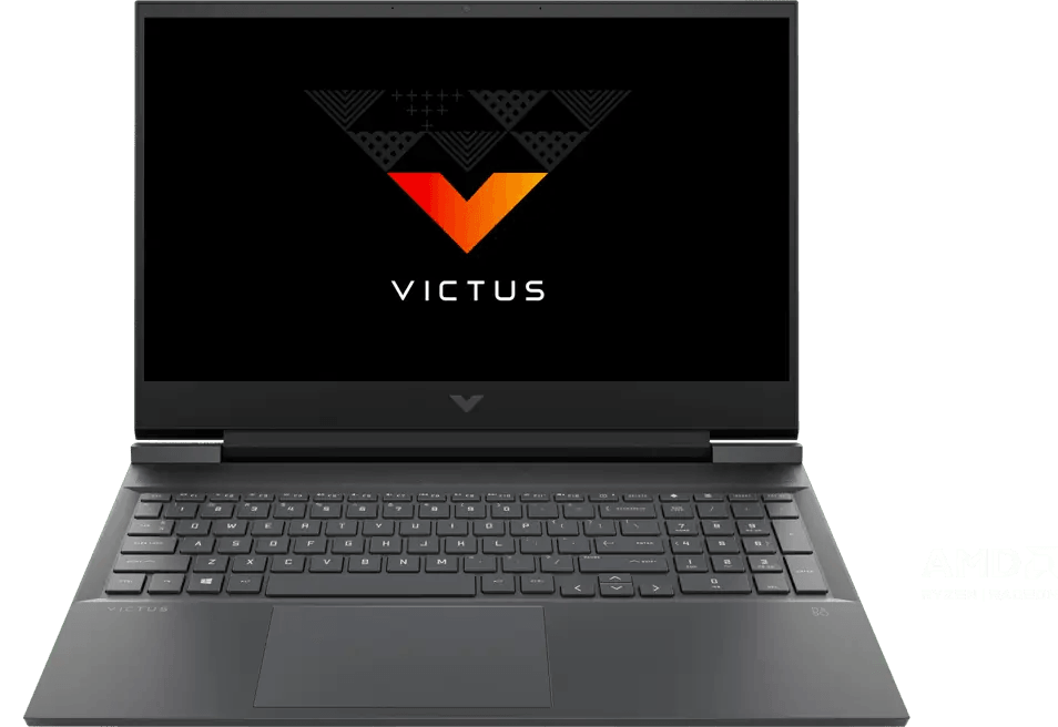 HP VICTUS 16-E0215AX 144HZ GAMING LAPTOP (MICA SILVER) | 16.1” FHD | RYZEN 5 5600H | 8GB DDR4 | 512GB SSD | RTX3050 | WIN11 + MS OFFICE HOME & STUDENT 2019 + HP PRELUDE 15.6" TOPLOAD BAG - DataBlitz