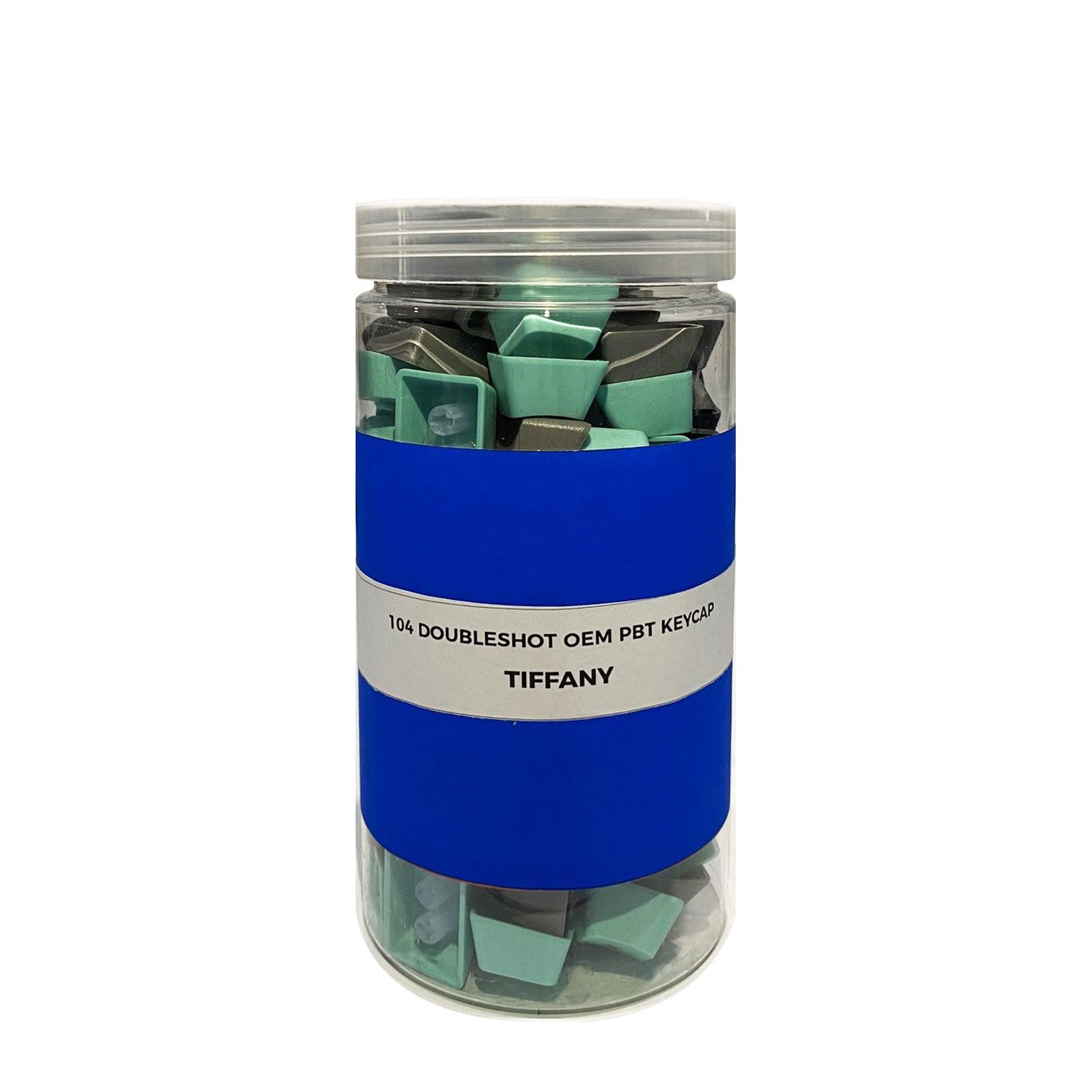 104 Doubleshot OEM PBT Keycaps (Tiffany) (PBT2-29) - DataBlitz