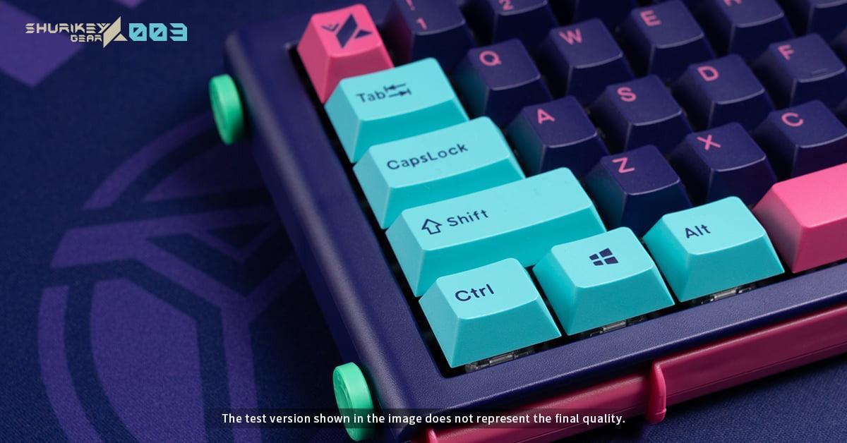 SHURIKEY SKB65 HANZO 003 MECHANICAL KEYBOARD (VARMILO EC ROSE V2) (S01A003B002C1D01E003) - DataBlitz