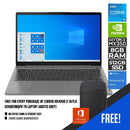 Lenovo Ideapad 3 15ITL6 82H802MQPH TN Laptop (Arctic Grey) | 15.6" FHD | i5-1135G7 | 8GB DDR4 | 512 SSD | MX350 | Windows 11 Home + MS Office Home & Student 2021 + Lenovo Casual Backpack B210 - DataBlitz