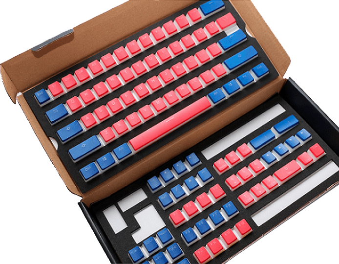 DUCKY 108-KEY PBT SEAMLESS DOUBLESHOT VITALITY PUDDING KEYCAP SET (DKSA108-USPDZWNOR) - DataBlitz