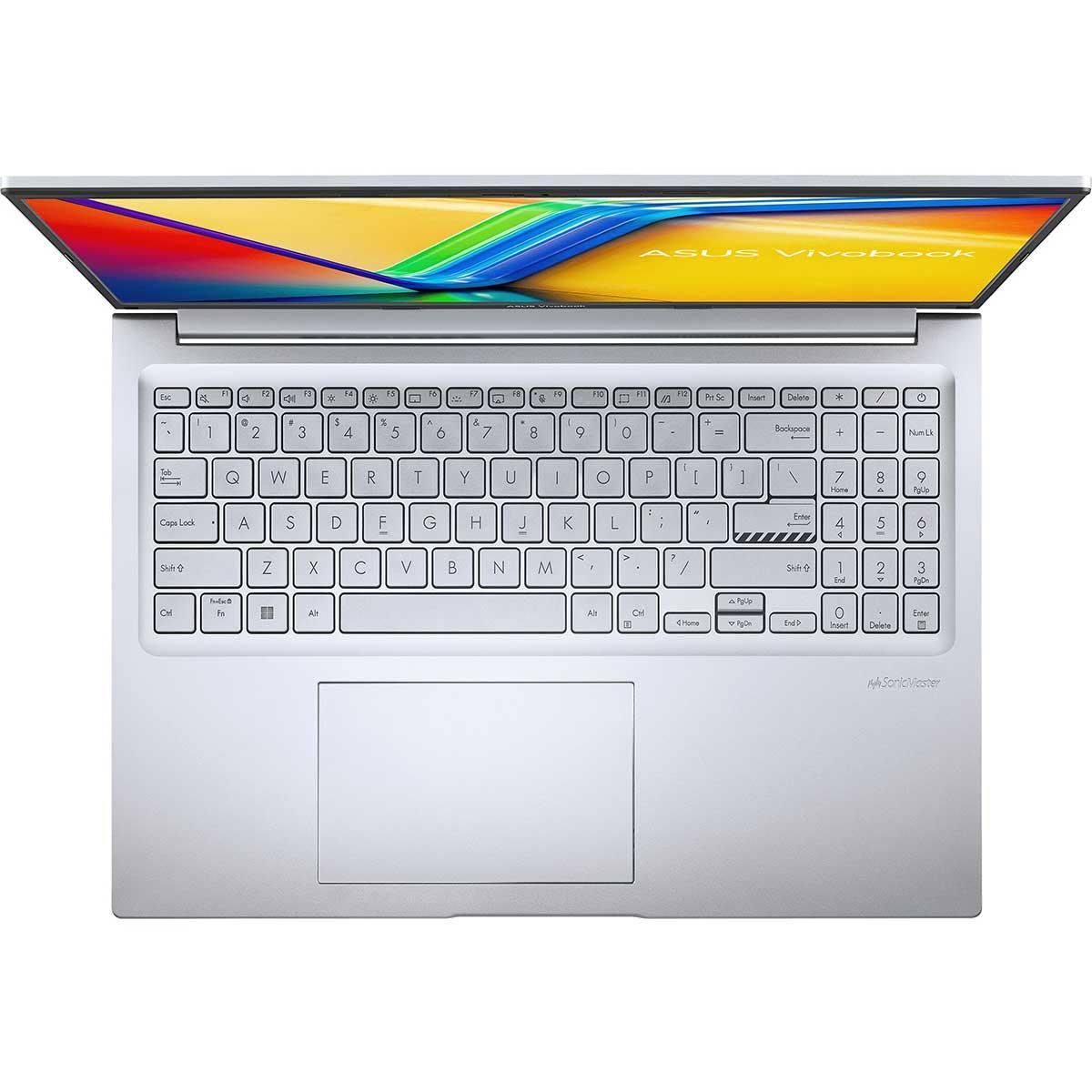 Asus Vivobook 16 OLED X1605ZA-MB066WS Laptop (Tranparent Silver) | 16” WUXGA (1920 x 1200) | i5-1235U | 8 GB RAM | 512 GB SSD | Intel UHD Graphics | Windows 11 Home | MS Office Home & Student 2021 | ASUS BP1504 Casual Backpack - DataBlitz