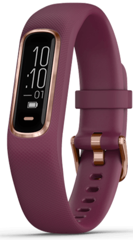 GARMIN VIVOSMART 4 SMARTWATCH (MERLOT/ROSE GOLD) (010-01995-81) - DataBlitz