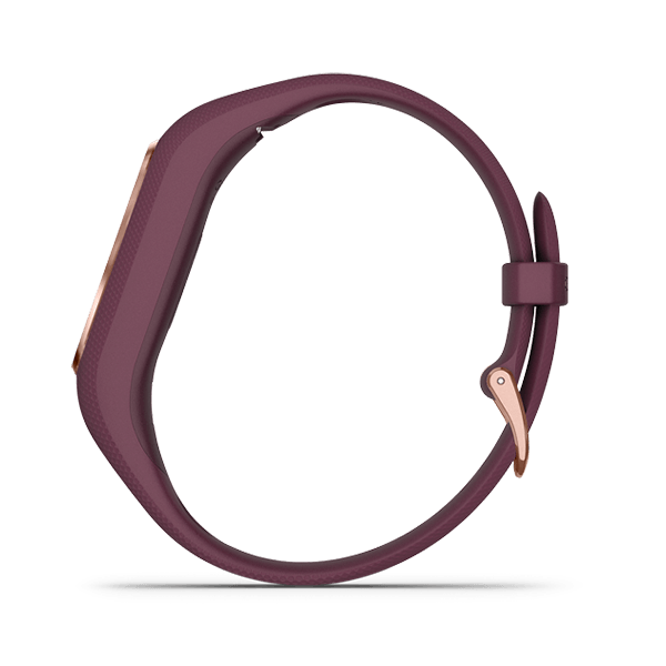 GARMIN VIVOSMART 4 SMARTWATCH (MERLOT/ROSE GOLD) (010-01995-81) - DataBlitz