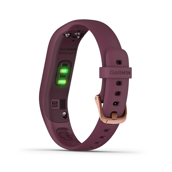 GARMIN VIVOSMART 4 SMARTWATCH (MERLOT/ROSE GOLD) (010-01995-81) - DataBlitz