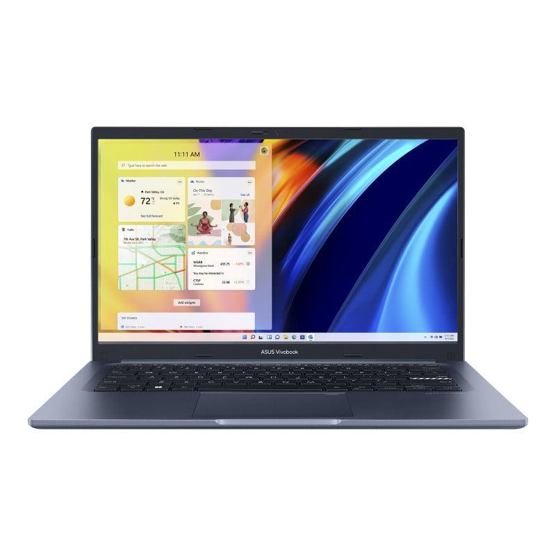 ASUS Vivobook M1402IA-EB0006WS Laptop (Quiet Blue) | 14” FHD | Ryzen™ 5 4600H | 8GB DDR4 | 512GB SSD | Windows 11 Home | MS Office Home & Student 2021 | ASUS BP1504 Casual Backpack - DataBlitz