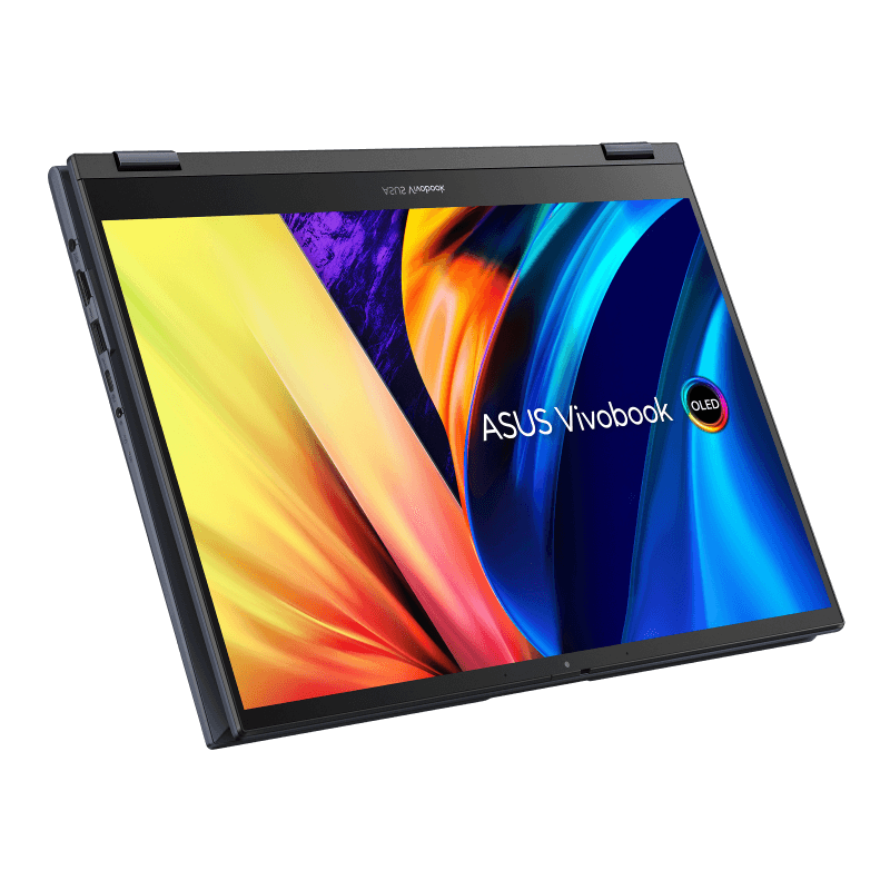 ASUS Vivobook S 14 FLIP OLED TN3402QA-KN090WS Laptop (Quiet Blue) | 14" 2.8K | Ryzen 7 5800H | 8GB DDR4 | 512 GB SSD | AMD Radeon Graphics | Windows 11 Home | MS Office H&S 2021 | Palmrest | ASUS Sleeve | Stylus Pen - DataBlitz