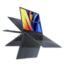 ASUS Vivobook S 14 FLIP OLED TN3402QA-KN090WS Laptop (Quiet Blue) | 14" 2.8K | Ryzen 7 5800H | 8GB DDR4 | 512 GB SSD | AMD Radeon Graphics | Windows 11 Home | MS Office H&S 2021 | Palmrest | ASUS Sleeve | Stylus Pen - DataBlitz