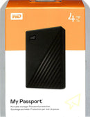 WD MY PASSPORT EXTERNAL HARD DRIVE 3.0 4TB (BLACK) + WD SOFT POUCH - DataBlitz