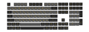 AKKO BLACK & GOLD HIRAGANA VERSION PBT KEYCAPS SET ASA 158 KEYS - DataBlitz