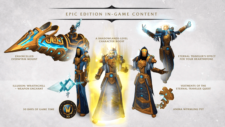 WORLD OF WARCRAFT SHADOWLANDS EPIC EDITION COLLECTORS SET PC (US) - DataBlitz