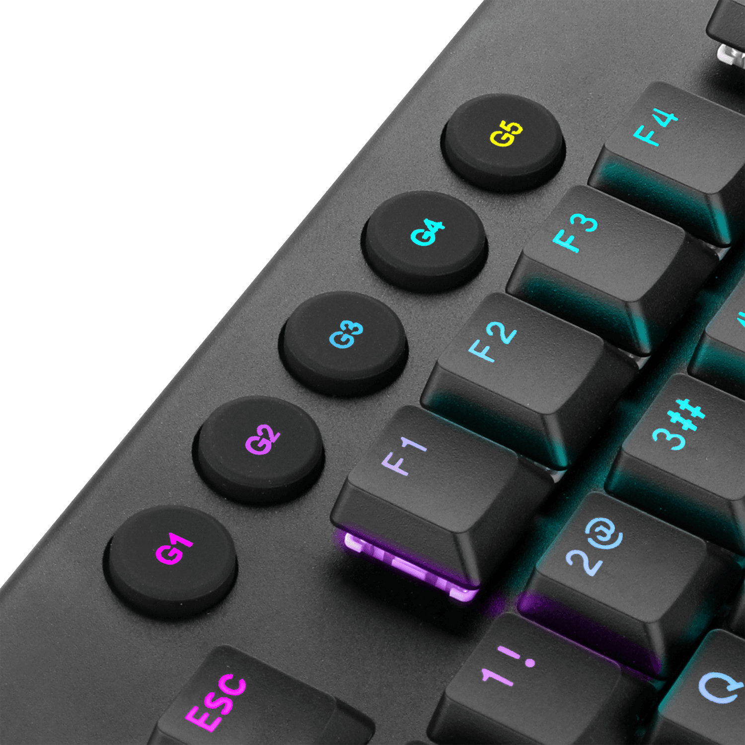 REDRAGON HORUS MECHANICAL GAMING KEYBOARD (BLACK) (DUST-PROOF BLUE) (K618-RGB) - DataBlitz