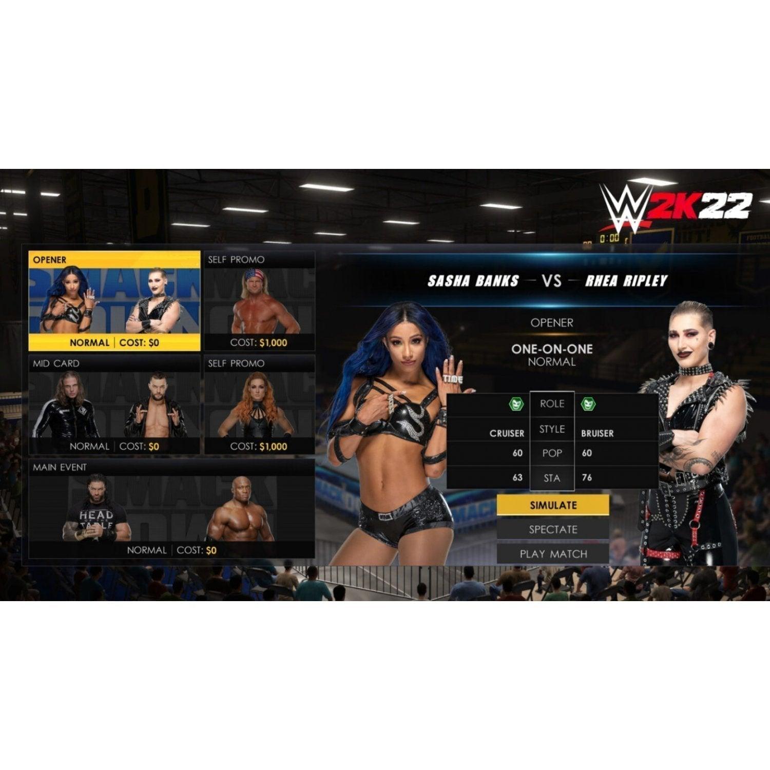 PS5 WWE 2K22 DELUXE EDITION (ASIAN) - DataBlitz