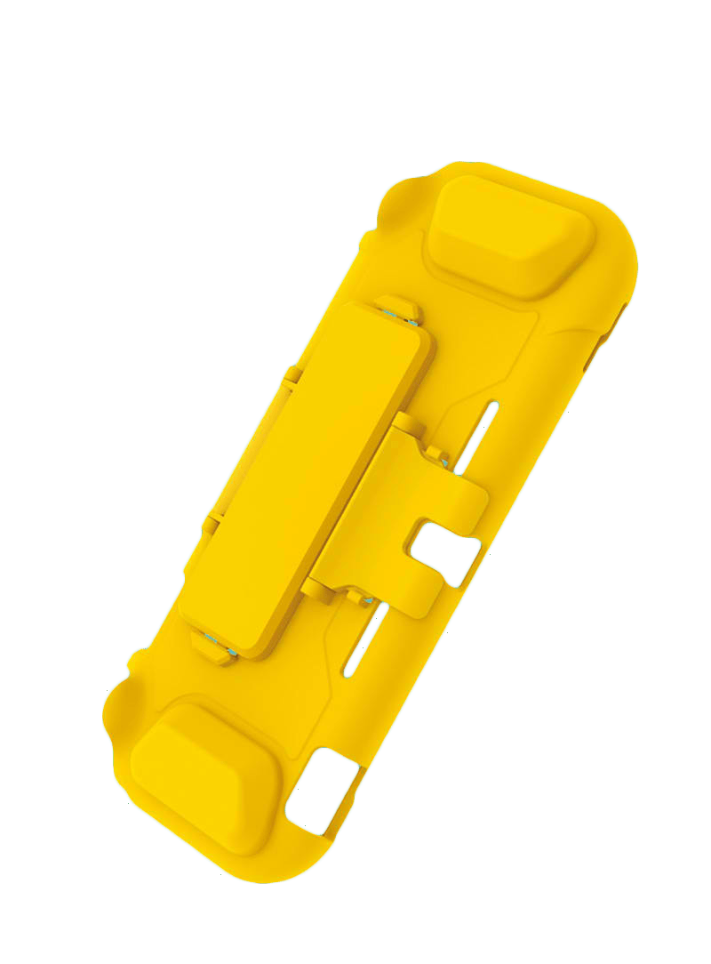 DOBE NSW PROTECTIVE CASE TPU MATERIAL WITH STAND AND GAME CARD STORAGE FOR N-SWITCH LITE (YELLOW) (TNS-19121) - DataBlitz