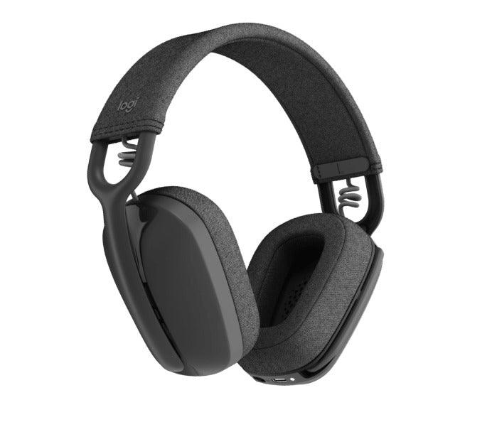 Logitech Zone Vibe 100 Wireless Over-Ear Headphones (Graphite) - DataBlitz