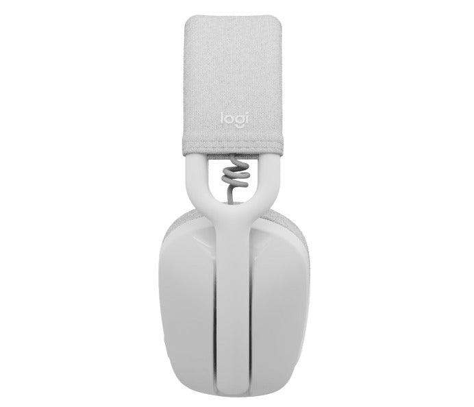 Logitech Zone Vibe 100 Wireless Over-Ear Headphones (White) - DataBlitz