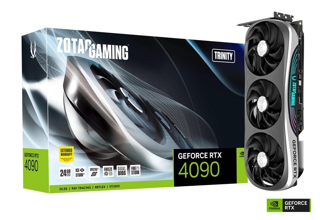 Zotac Gaming GeForce RTX 4090 Trinity 24GB GDDR6X Graphics Card (ZT-D40900D-10P) - DataBlitz