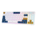 Royal Kludge RK89 Tri-Mode RGB 89 Keys Hot Swappable Mechanical Keyboard Klein Blue (Lemon Switch)