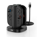 IINE 4-in-1 Classic Charging Dock for Nintendo Switch 2 (Black) (L1103)