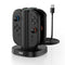 IINE 4-in-1 Classic Charging Dock for Nintendo Switch 2 (Black) (L1103)