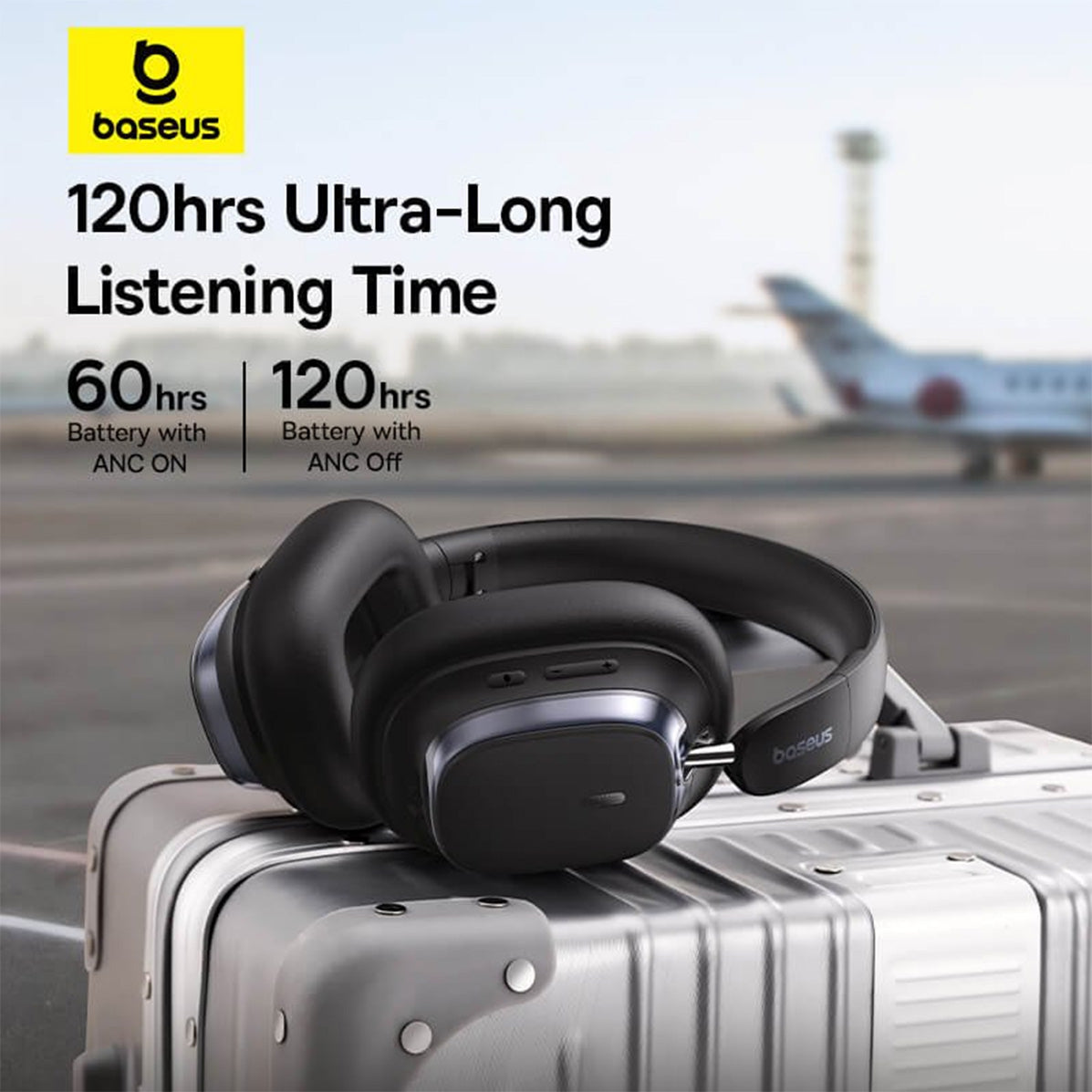 Baseus Bowie H1s Noise-Cancellation Wireless Headphone | DataBlitz