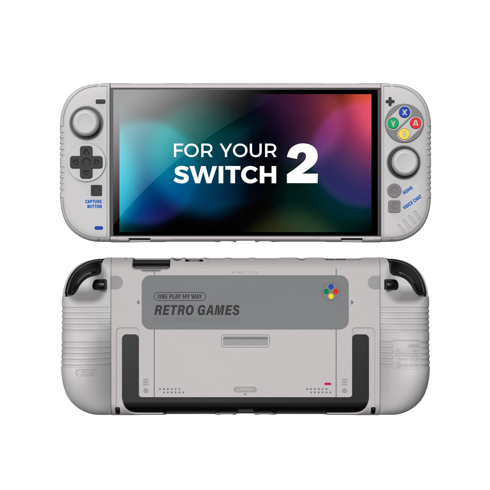 IINE Retro Protective Case Set for Nintendo Switch 2 (L1289)
