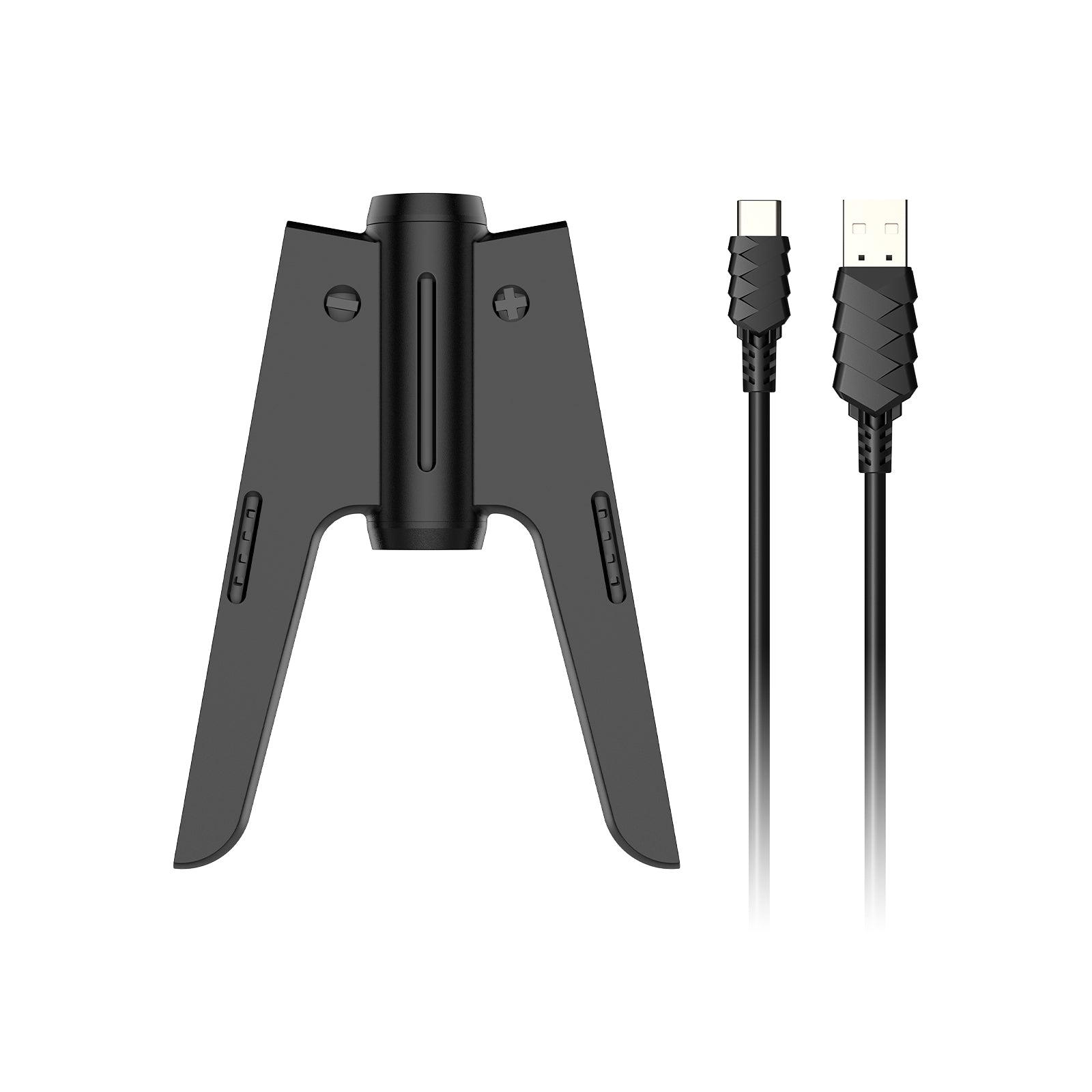 IINE Bridge-Shaped Charging Grip for Nintendo Switch 2 (Black) (L1155)