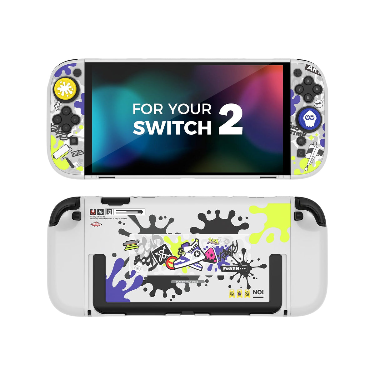 IINE PC Protective Case Set for Nintendo Switch 2 (Mario, Splatoon) 