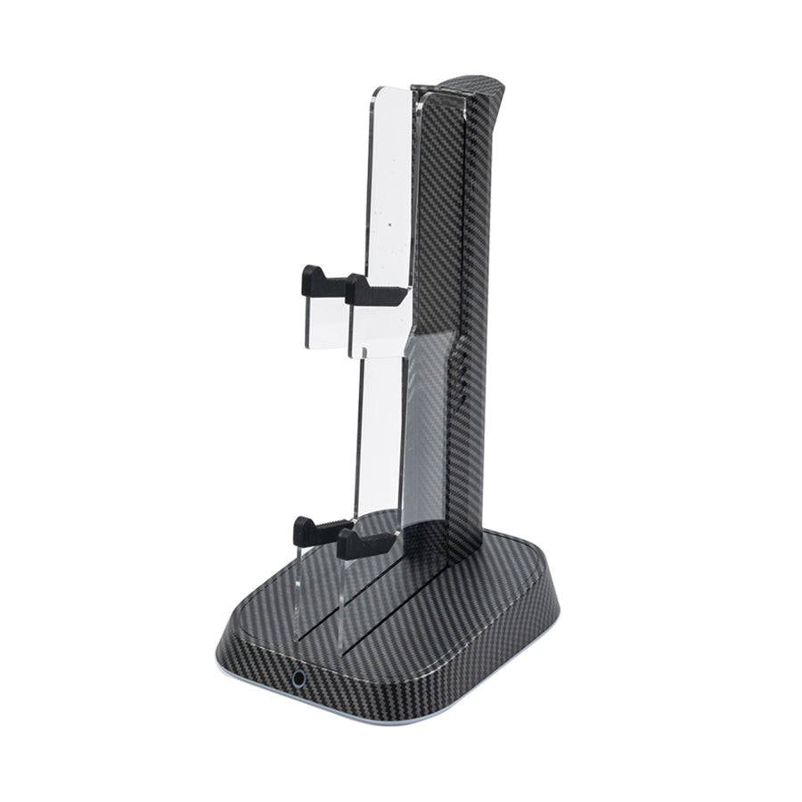 IINE RGB Universal Dual Controller Headset Holder Stand (Black) (L921) | DataBlitz